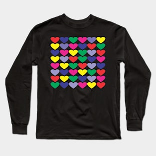 Hearts Long Sleeve T-Shirt